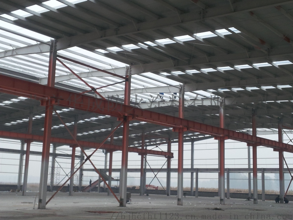 本洲钢结构防火涂料室内使用.jpg 本洲钢结构防火涂料室内使用.jpg